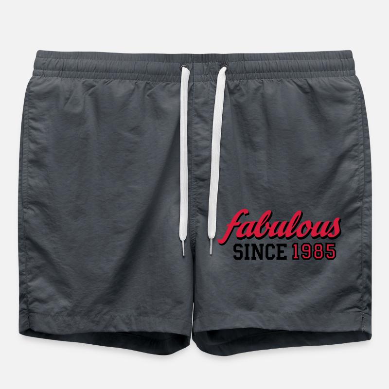 1985 - Swim Trunks - anthracite