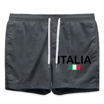 Italie - Short de bain - charbon - Devant - AI Model Male 185 light (185cm)