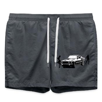Voiture - Short de bain - charbon - Devant - AI Model Male 185 light (185cm)