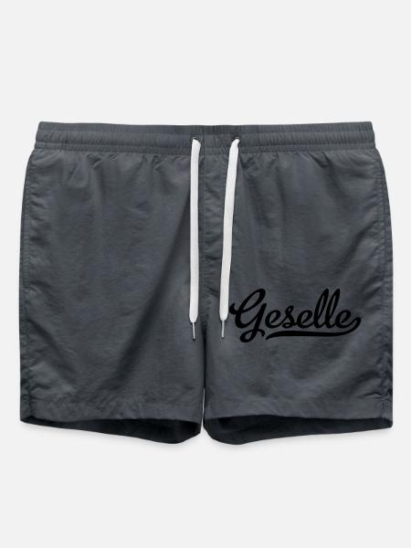 Geselle - Badeshorts - Anthrazit