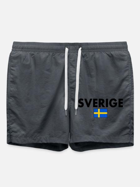 Sverige - Badeshorts - Anthrazit