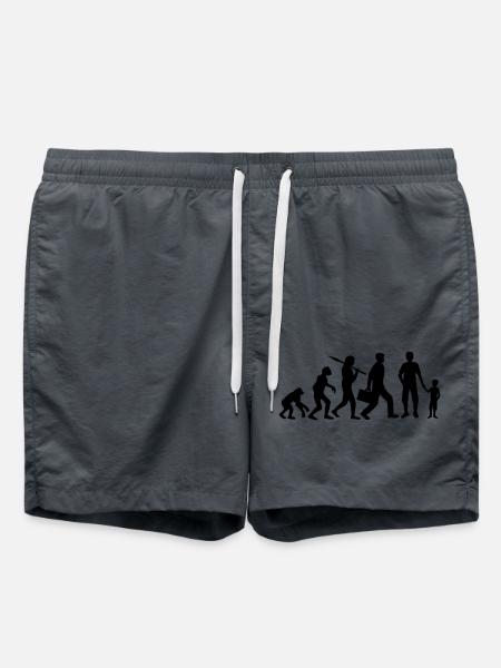 Son Papa Evolution Child - Swim Trunks - anthracite