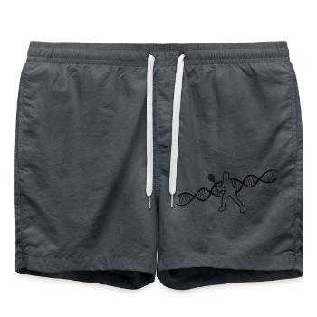 Badminton player Badminton fan Badminton - Swim Trunks - anthracite - Front - AI Model Male 185 light (185cm)