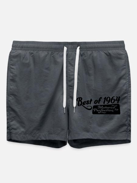 1964 - Badeshorts - Anthrazit