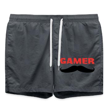 GAMER - Short de bain - charbon - Devant - AI Model Male 185 light (185cm)