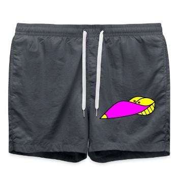 Chemise à la mode Jango - Short de bain - charbon - Devant - AI Model Male 185 light (185cm)