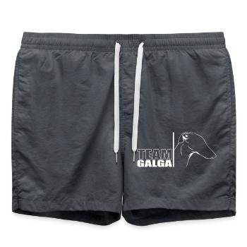 TEAM Galga Dog Dog Galgo Espanol Wilsigns - Swim Trunks - anthracite - Front - AI Model Male 185 light (185cm)