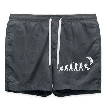 Développement du kitesurf - Short de bain - charbon - Devant - AI Model Male 185 light (185cm)