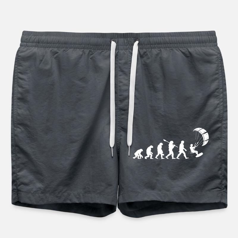 Development of kitesurfing - Swim Trunks - anthracite