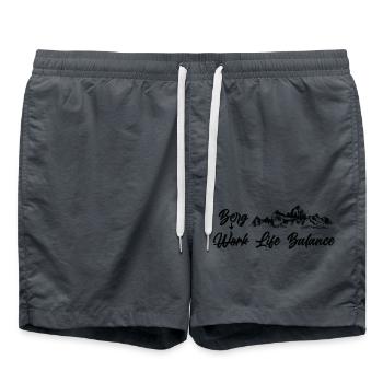 Randonnée Randonnée Sports Montagne - Short de bain - charbon - Devant - AI Model Male 185 light (185cm)