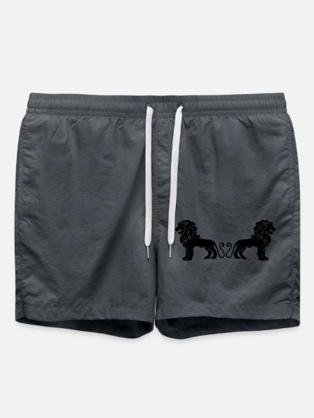 Lions - Swim Trunks - anthracite