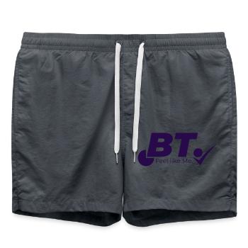 BT. - Feel like me - Badeshorts - Anthrazit - Vorne - AI Model Male 185 light (185cm)