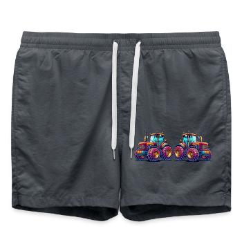 Traktor - Badeshorts - Anthrazit - Vorne - AI Model Male 185 light (185cm)