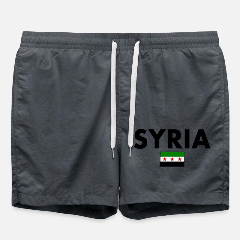 Syria - Swim Trunks - anthracite
