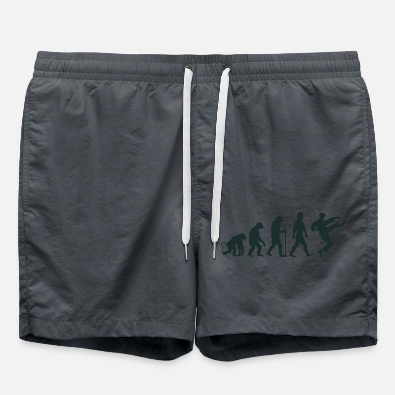 karate evolution - Badeshorts - Anthrazit