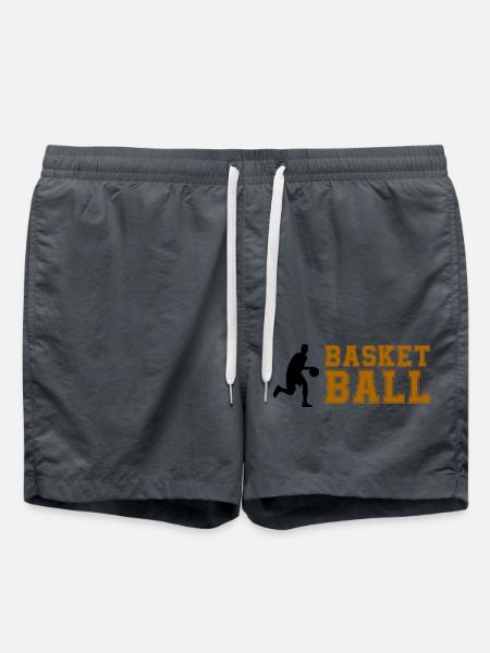 basketball - Badeshorts - Anthrazit