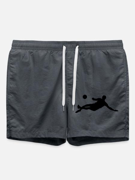 fußball spieler - Badeshorts - Anthrazit
