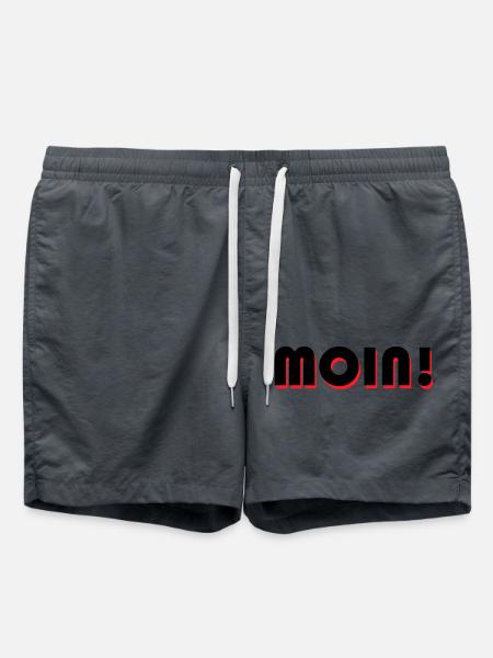 Moin - Badeshorts - Anthrazit