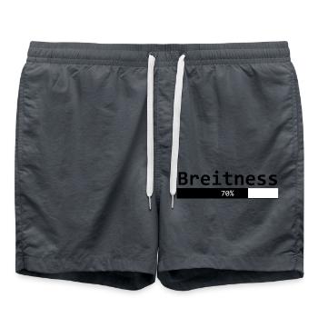Breitness 70 - Badeshorts - Anthrazit - Vorne - AI Model Male 185 light (185cm)