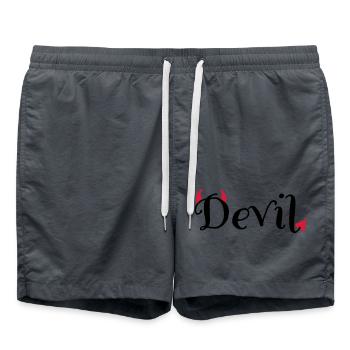 6061912 118998807 Devil - Short de bain - charbon - Devant - AI Model Male 185 light (185cm)