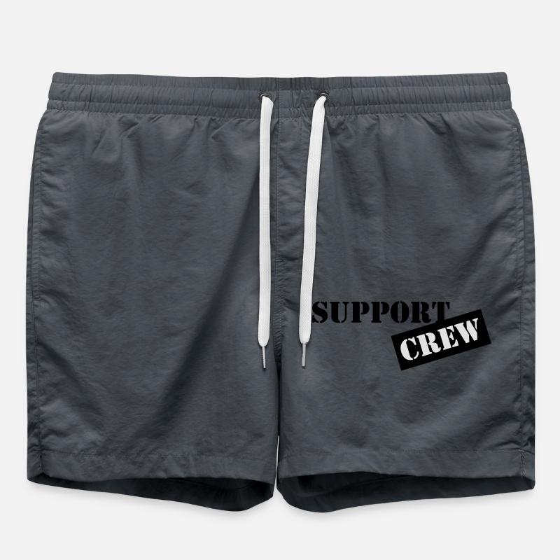 support crew - Swim Trunks - anthracite
