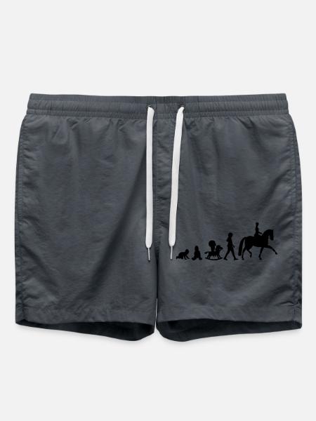 Evolution Dressur Reiter - Badeshorts - Anthrazit