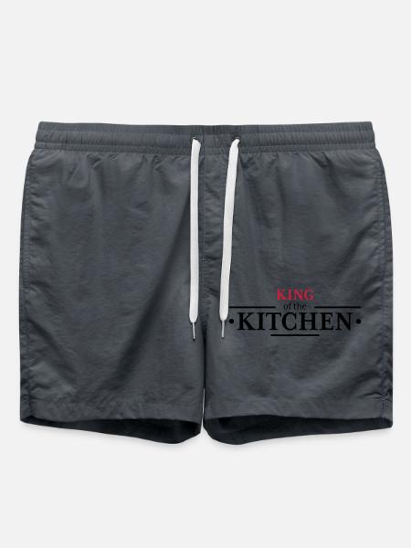 King of the Kitchen - Swim Trunks - anthracite