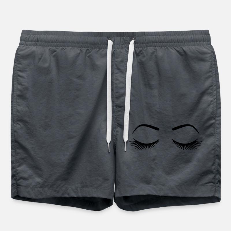 Eyelashes - Swim Trunks - anthracite