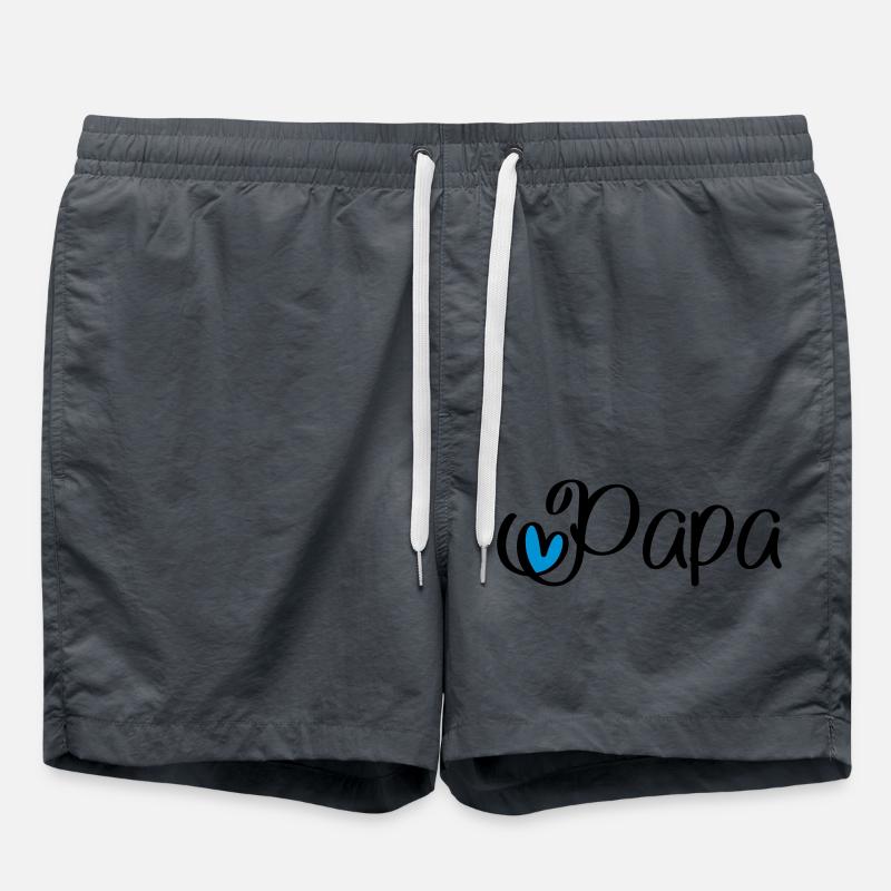 Papa - Badeshorts - Anthrazit