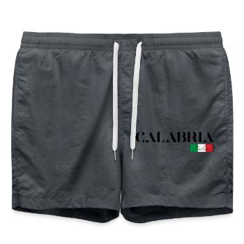 CALABRIA KALABRIEN ITALIA ITALY (b) - Swim Trunks - anthracite - Front - AI Model Male 185 light (185cm)