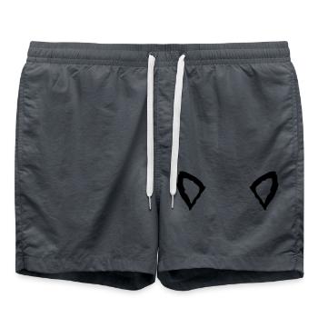 Tier 2 Ears - Swim Trunks - anthracite - Front - AI Model Male 185 light (185cm)