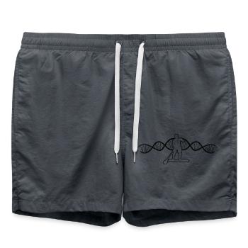 Stand Up Paddling Stand-up Paddleboarding Stand-up Paddler Surfing - Swim Trunks - anthracite - Front - AI Model Male 185 light (185cm)
