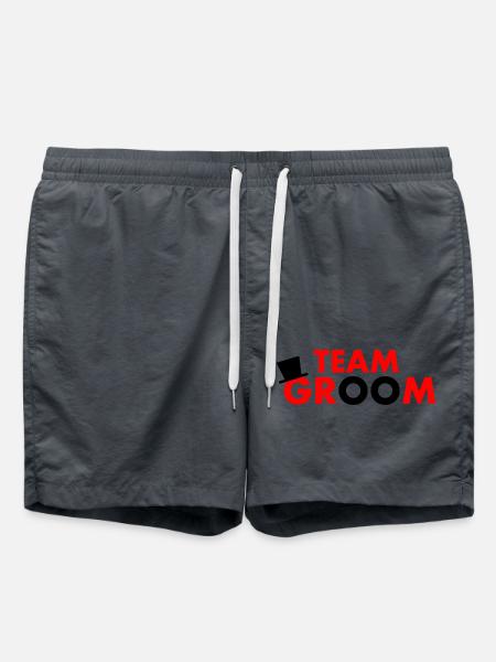 Team groom - Swim Trunks - anthracite