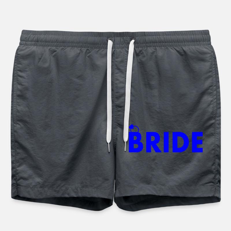 Bride - Swim Trunks - anthracite