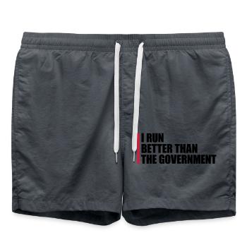 mieux fonctionner que le gouvernement - Short de bain - charbon - Devant - AI Model Male 185 light (185cm)