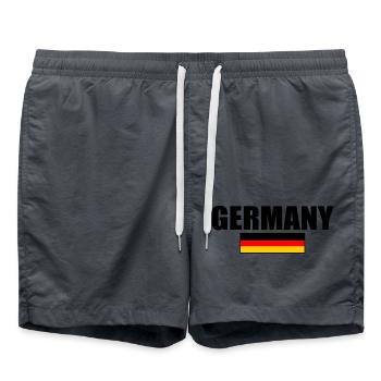 Germany - Short de bain - charbon - Devant - AI Model Male 185 light (185cm)