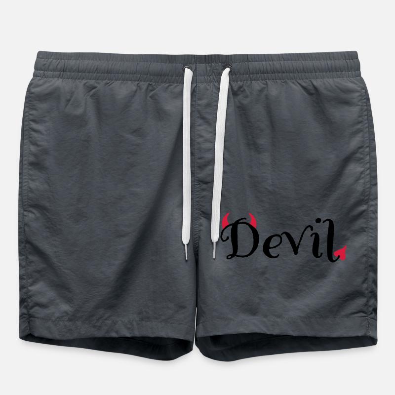 Teufe - Badeshorts - Anthrazit