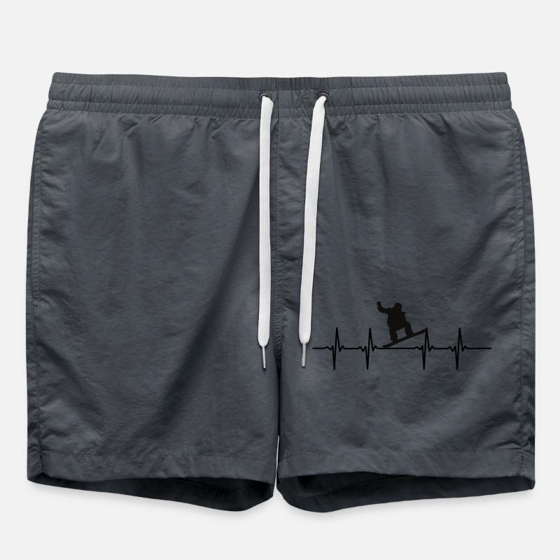 Snowboard - Swim Trunks - anthracite