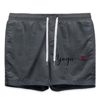 Yoga - Short de bain - charbon - Devant - AI Model Male 185 light (185cm)