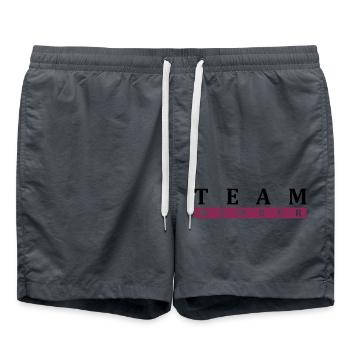 team member - Badeshorts - Anthrazit - Vorne - AI Model Male 185 light (185cm)