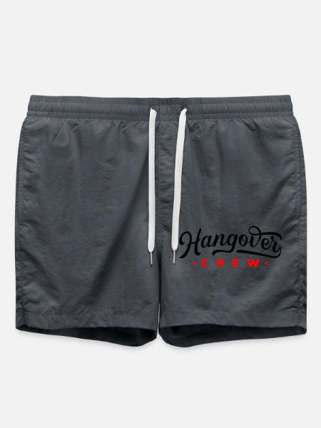 Hangover Crew - Swim Trunks - anthracite