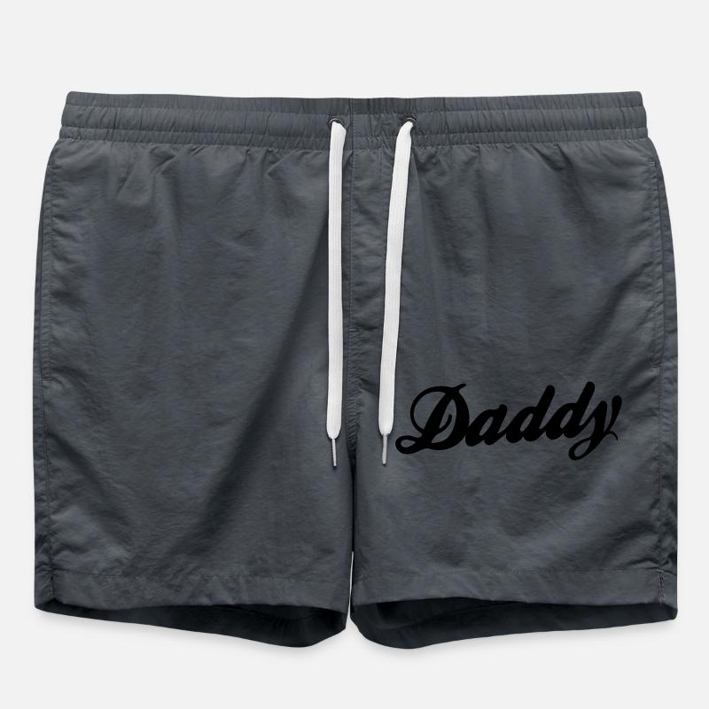 daddy - Swim Trunks - anthracite