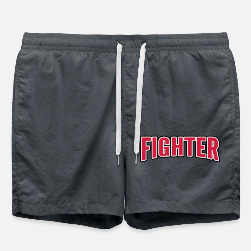 Fighter - Swim Trunks - anthracite