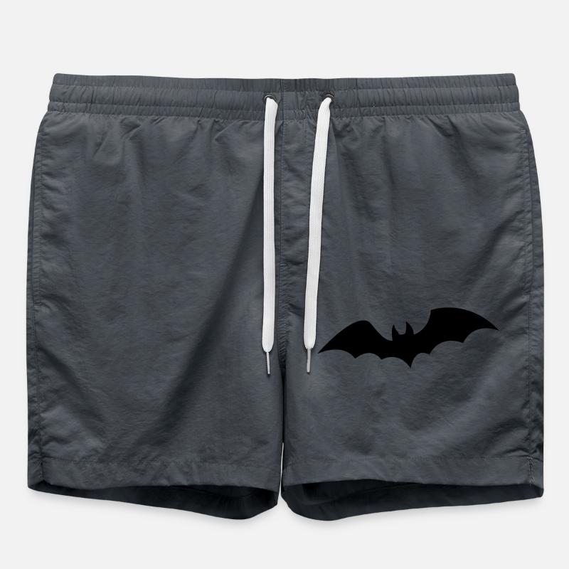 bat - Swim Trunks - anthracite