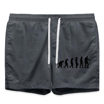 Wandern Evolution Bergsteigen Wanderung Berge - Badeshorts - Anthrazit - Vorne - AI Model Male 185 light (185cm)