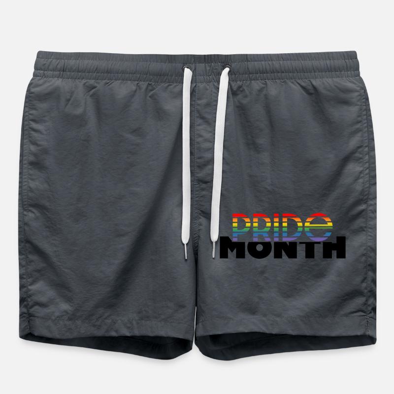 Pride month - Swim Trunks - anthracite
