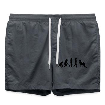 Evolution Pêcheur - Short de bain - charbon - Devant - AI Model Male 185 light (185cm)