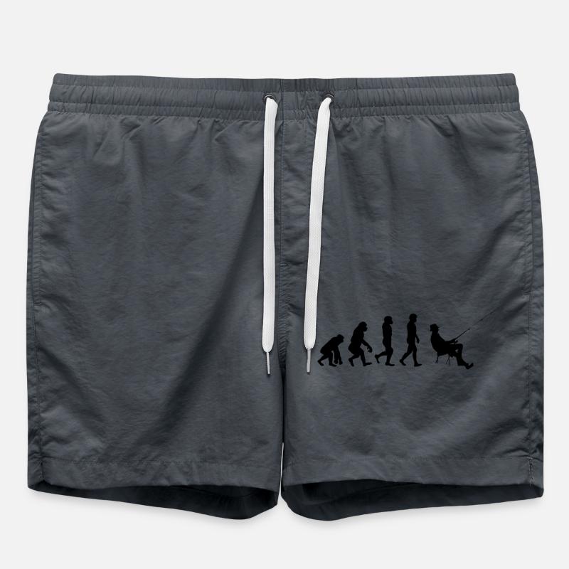 Evolution Pêcheur - Short de bain - charbon