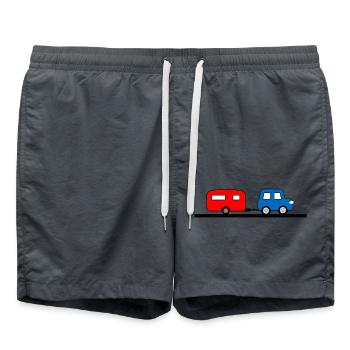 Car - Swim Trunks - anthracite - Front - AI Model Male 185 light (185cm)