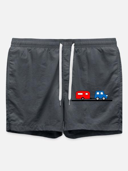 Auto - Badeshorts - Anthrazit